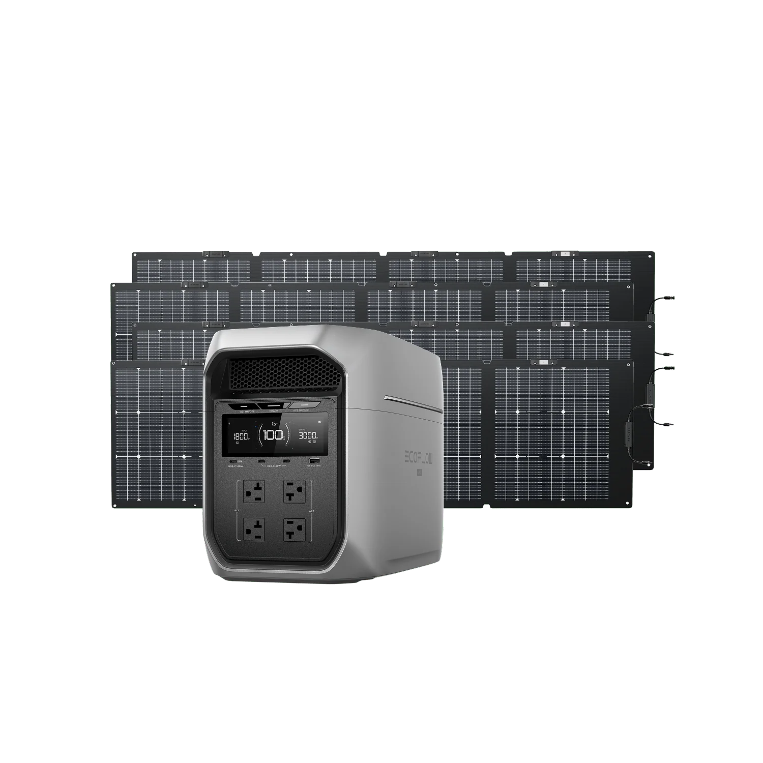 EcoFlow DELTA 3 Max Series Solar Generator (PV220W) - Image 2