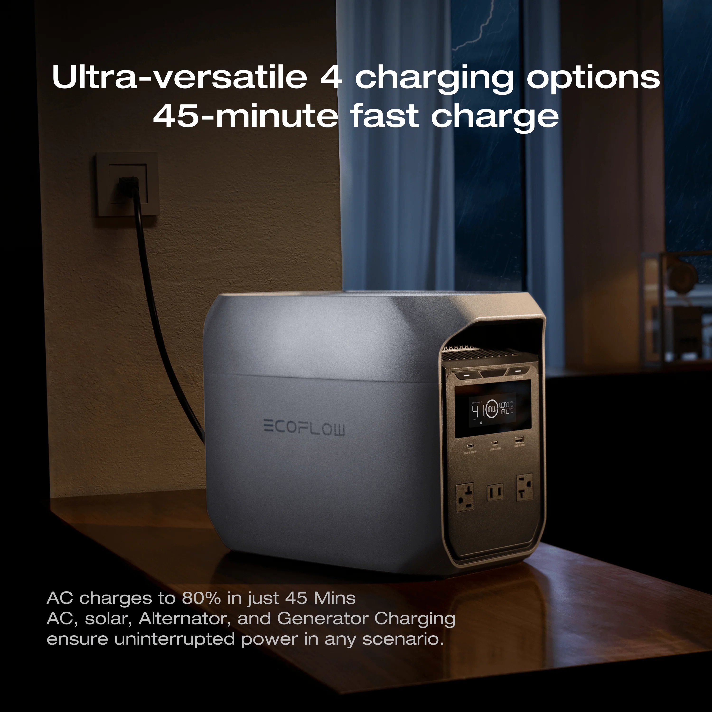 EcoFlow DELTA 3 Classic Portable Power Station (1024Wh) - Image 3