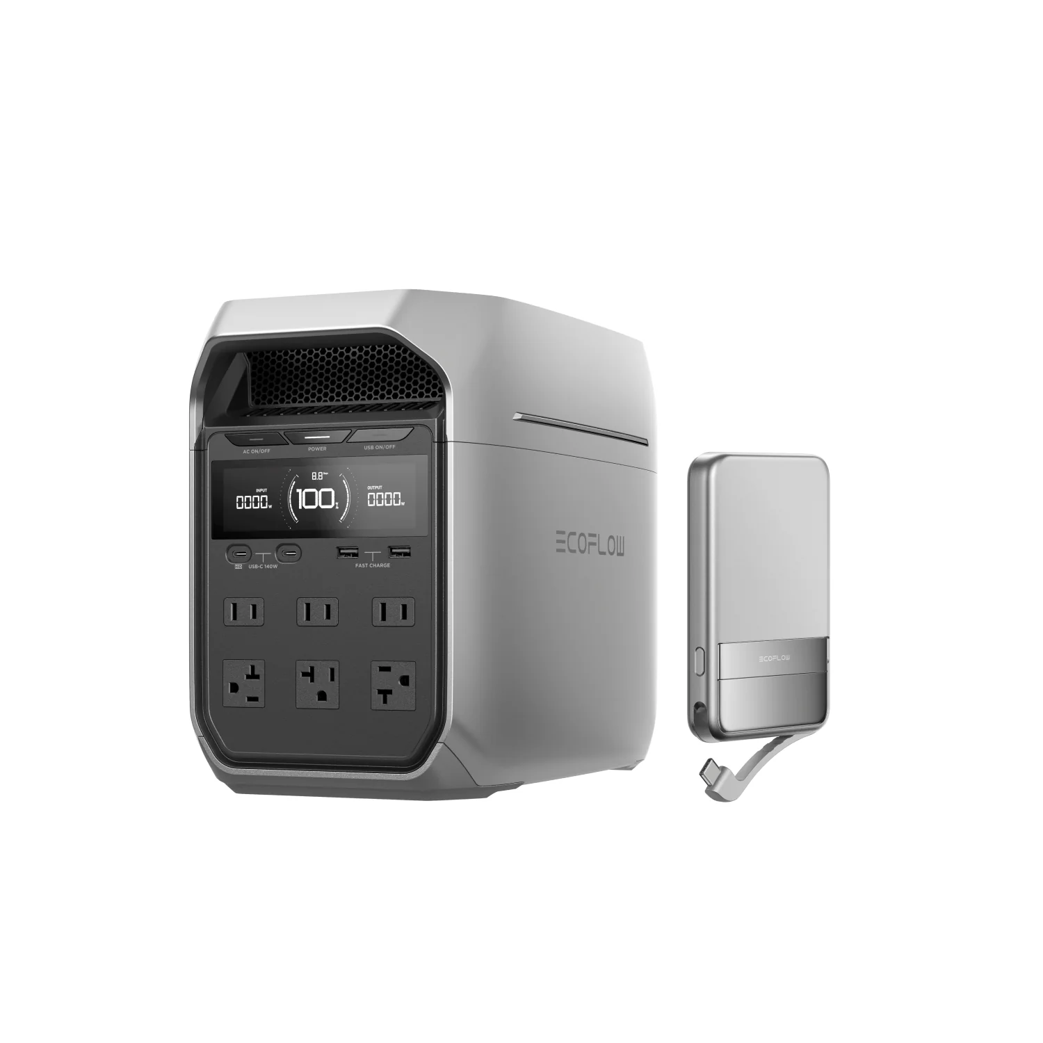 EcoFlow DELTA 3 Plus Portable Power Station (Refurbished) - Image 3