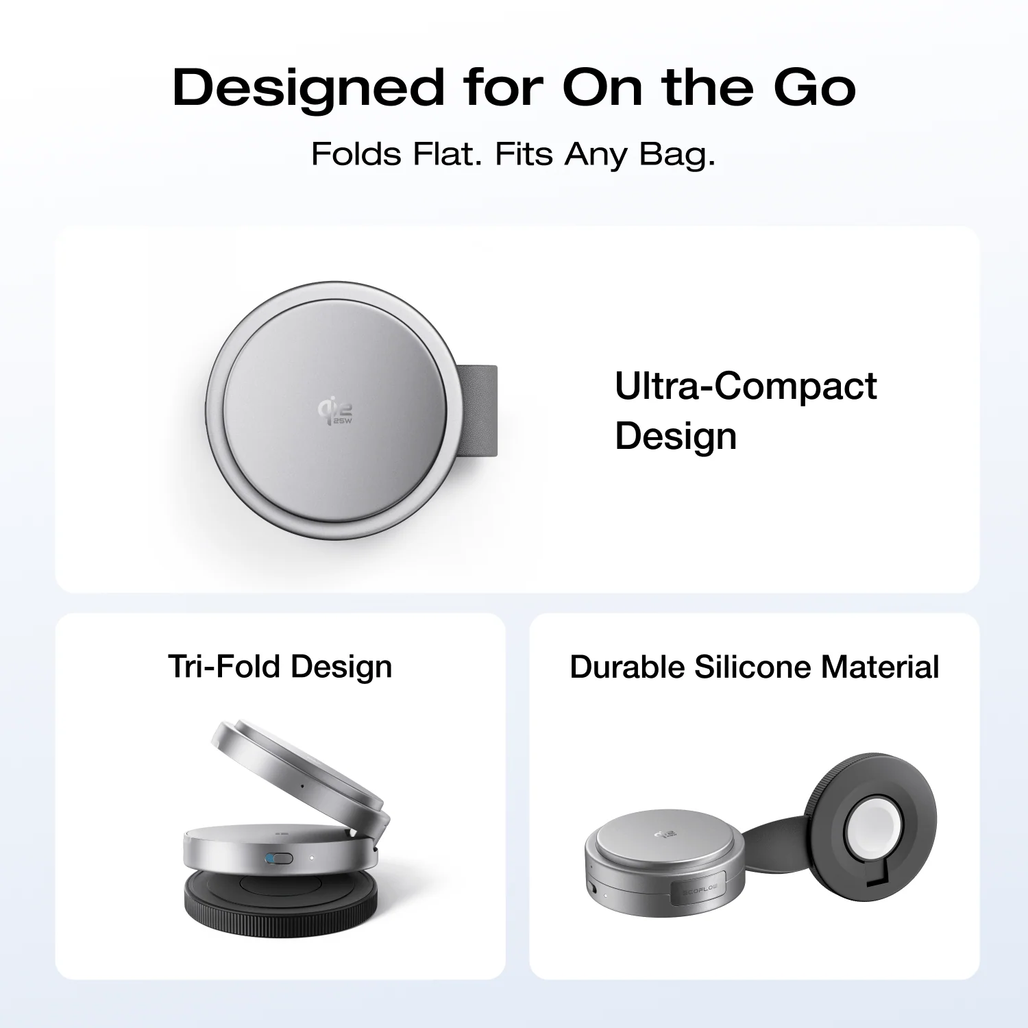 EcoFlow RAPID Mag Qi2.2 Wireless Charging Station (3-in-1 Foldable) - Image 12
