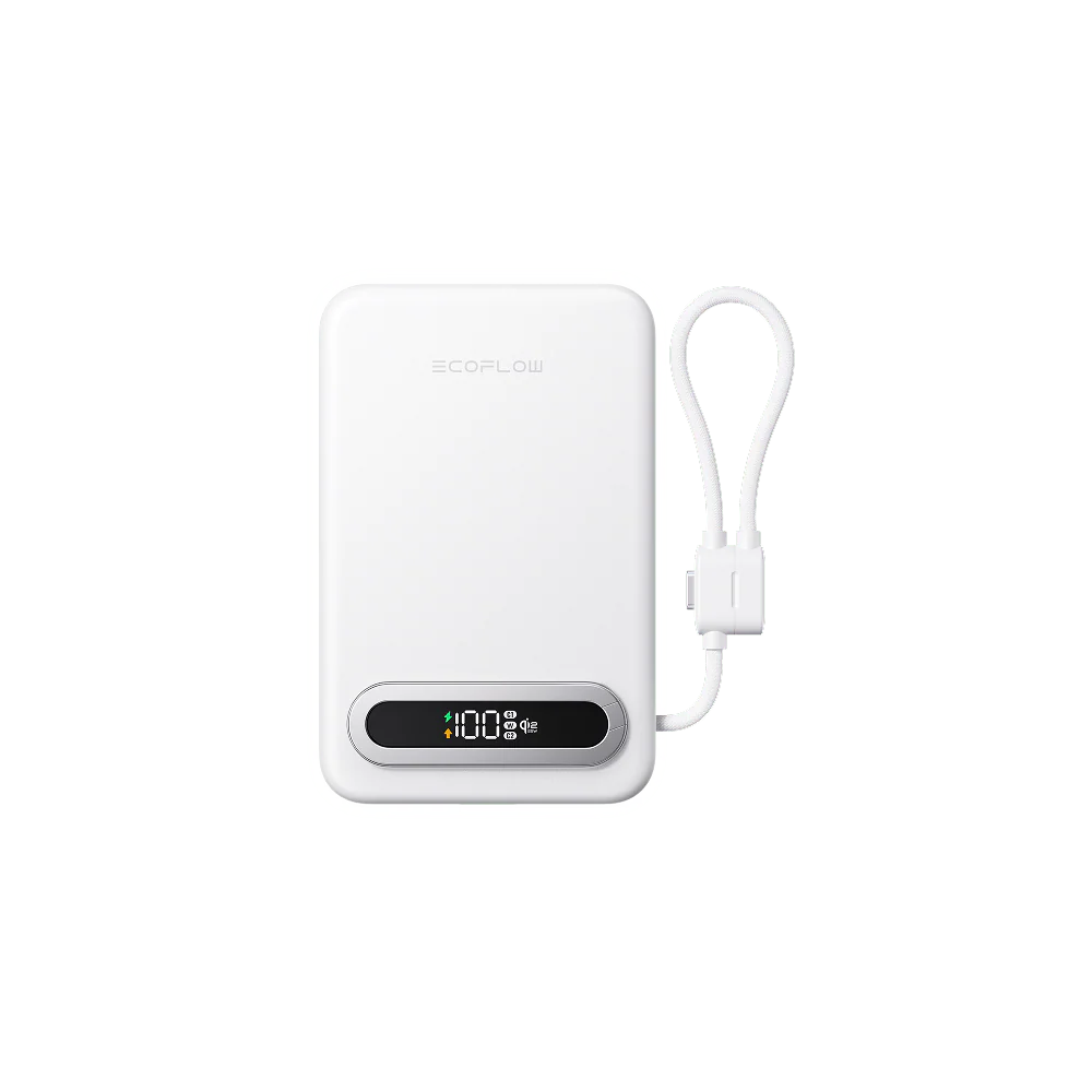 EcoFlow RAPID Mag Qi2.2 Magnetic Power Bank (10,000mAh, 25W, Built-in USB-C Cable) - Image 2